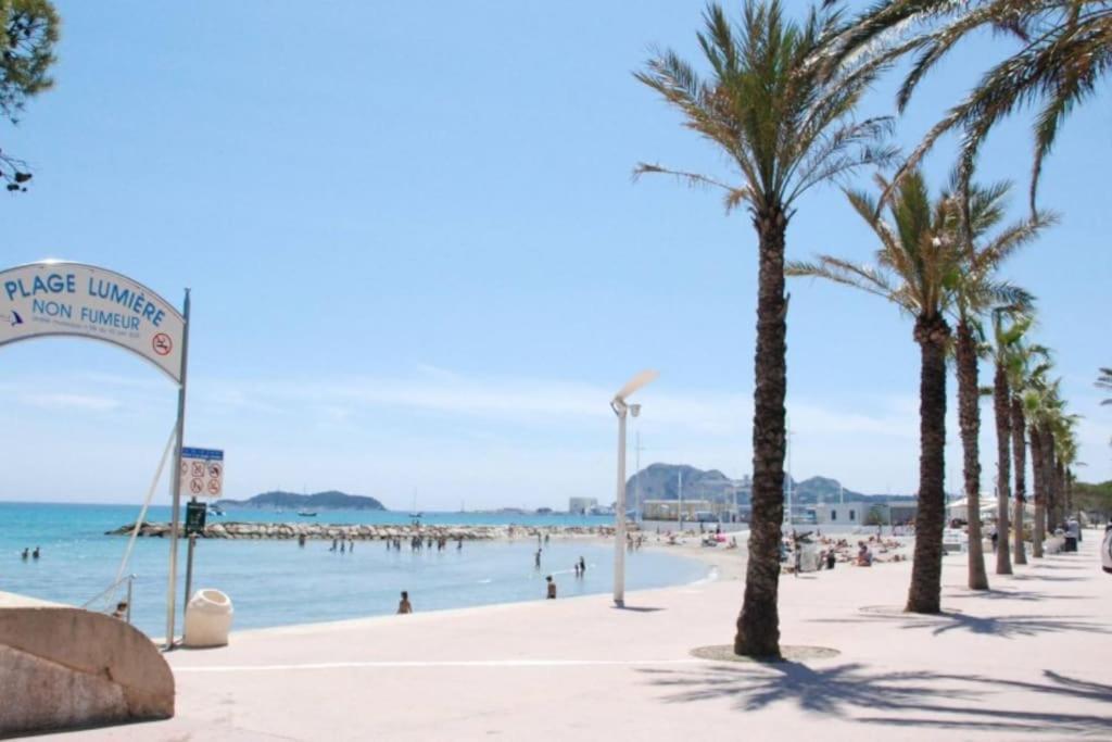 Blue Summer Vibes Duplex Studio For 4P, Ac, Sea View, Parking, Beach At 50M, Spa Access -3 La Ciotat Dış mekan fotoğraf