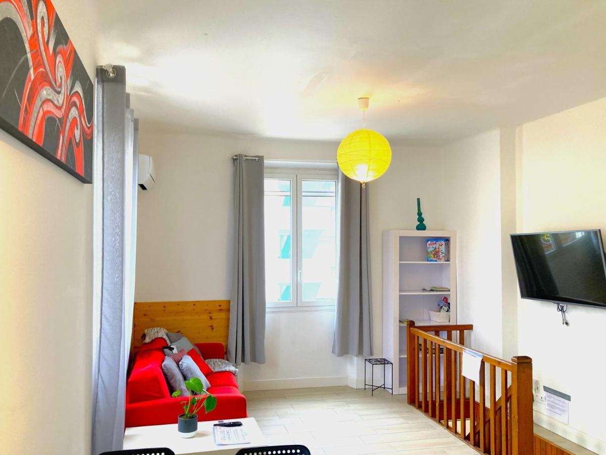 Blue Summer Vibes Duplex Studio For 4P, Ac, Sea View, Parking, Beach At 50M, Spa Access -3 La Ciotat Dış mekan fotoğraf