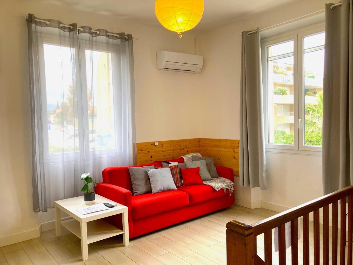 Blue Summer Vibes Duplex Studio For 4P, Ac, Sea View, Parking, Beach At 50M, Spa Access -3 La Ciotat Dış mekan fotoğraf